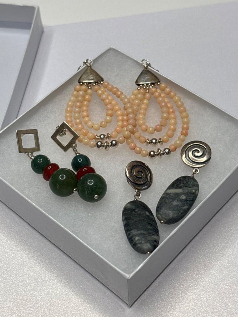 3 Pairs | Vintage DTR Sterling Silver Earrings | Jay King | Reseller Lot